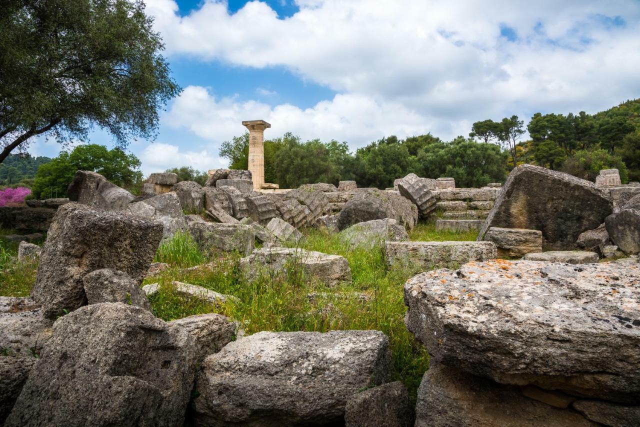 Villa Eleni Zacharo Bagian luar foto